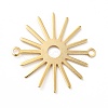 Brass Connector Charms KK-H435-10G-1