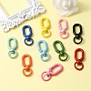 10Pcs Spray Painted Alloy Swivel Clasps FIND-YW0001-57-6