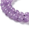 Dyed Natural Malaysia Jade Beads Strands G-G021-02A-05-5