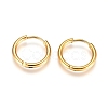 304 Stainless Steel Huggie Hoop Earrings EJEW-G272-02-12mm-G-1