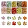 50G 10 Colors Transparent Acrylic Beads FIND-CJ0002-86-1