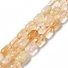 Heated Natural Citrine Beads Strands G-G980-23-1