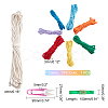 DIY Rainbow Knitting Crochet Tapestry Kit DIY-WH0257-11-2