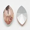 Pointed Back Glass Rhinestone Cabochons RGLA-T083-5x10mm-08-2