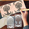 4Pcs 4 Style Stainless Steel Cutting Dies Stencils DIY-BC0003-47-6