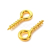 Iron Screw Eye Pin Peg Bails E562Y-G-4