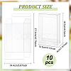 Transparent PVC Box CON-WH0084-97B-2