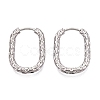 Non-Tarnish 304 Stainless Steel Hoop Earring STAS-A091-17B-P-1