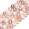 Natural Cultured Freshwater Pearl Beads Strands PEAR-T003-10D-2