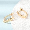 Brass Hoop Earrings for Women KK-CBACA55-09G-4