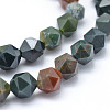 Natural Bloodstone Beads Strands G-F523-16-8mm-3