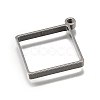 304 Stainless Steel Pendants STAS-S181-01P-K-2
