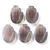Natural Grey Agate Pendants G-K359-03L-1