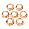 Transparent Acrylic Finger Rings RJEW-T010-05G-2