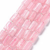Natural Rose Quartz Beads Strands X-G-S345-8x11-014A-1