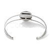 Non-Tarnish 304 Stainless Steel Bracelets Setting Making LS-BJEW-B090-03D-P-3