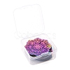 40Pcs 4 Style Ion Plating(IP) 201 Stainless Steel Filigree Joiners Links STAS-LS0001-51MC-7