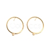 201 Stainless Steel Stud Earring Findings STAS-K241-12G-1
