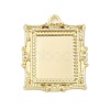 Rack Plating Alloy Pendant Cabochon Settings FIND-Z054-16G-1