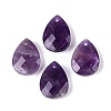 Natural Amethyst Pendants G-N362-13D-1