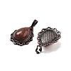 Synthetic Goldstone Teardrop Pendants G-K363-01R-26-2