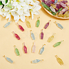 60Pcs 6 Colors Dummy Bottle Transparent Resin Cabochon RESI-SC0036-42-3