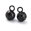 304 Stainless Steel Charms Ion Plating(IP) X-STAS-O147-03A-EB-2