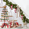 3Pcs 3 Styles Wool Yarn Knitted Hanging Christmas Stockings FEPA-SP0001-04A-7