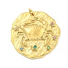 Real 18K Gold Plated PVD Vacuum Plating 304 Stainless Steel Pendants STAS-L278-003G-04-1