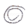Natural Freshwater Shell Dyed Beads Strands X-SHEL-M018-13-04-2