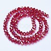 Electroplate Glass Beads Strands LS-EGLA-A034-T6mm-B07-2
