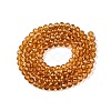Glass Beads Strands EGLA-A044-T4mm-D04-3