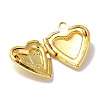 Brass Locket Pendants KK-Q019-03G-2