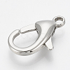 Tarnish Resistant 304 Stainless Steel Lobster Claw Clasps STAS-T033-26B-2