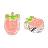 Transparent Acrylic Enamel Beads TACR-N012-004D-3