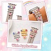 8Pcs Alloy Rhinestone Watch Band Rings FIND-CJ0005-40-7