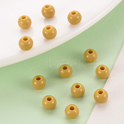 Opaque Acrylic Beads MACR-S370-C6mm-29-1