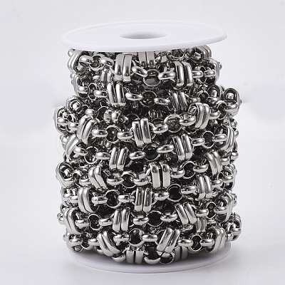 Tarnish Resistant 304 Stainless Steel Link Chains STAS-R100-37-1