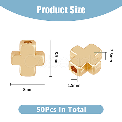 50Pcs Alloy Beads FIND-DC0005-53-1