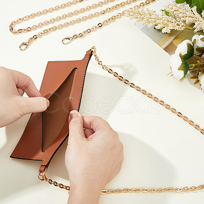 1Pc Rectangle PU Leather Purse Organizer Inserts DIY-HS0002-31B-1