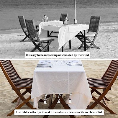 8Pcs Dog Resin Tablecloth Weights HJEW-SW00128-04-1