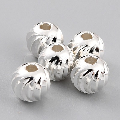 Brass Beads KK-O133-315G-S-1