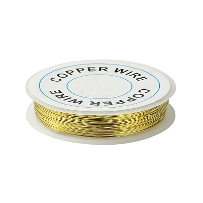 Copper Jewelry Wire CWIR-CW0.4mm-07-1