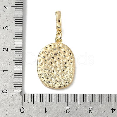 Brass Enamel Pendants KK-P283-26G-1