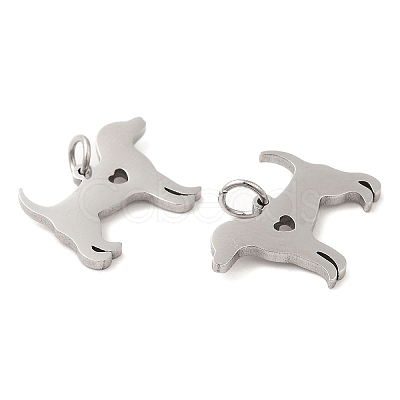 Non-Tarnish 304 Stainless Steel Pendants X-STAS-Z042-11P-1
