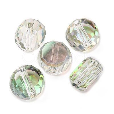 Electroplate Glass Beads EGLA-U003-01A-HR02-1