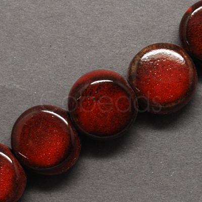 Handmade Porcelain Beads PORC-Q185-12mm-5-1