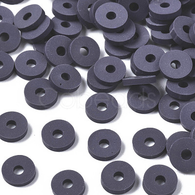 Handmade Polymer Clay Beads CLAY-Q251-6.0mm-B04-1