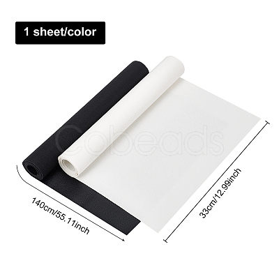 2Pcs 2 Colors Imitation Leather DIY-BC0003-22-1