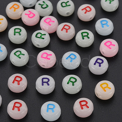 Acrylic Beads MACR-N008-58R-1
